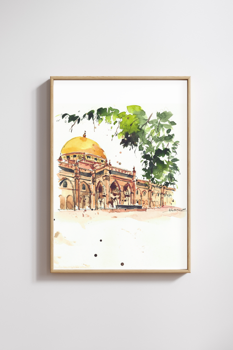 Sharjah Museum of Islamic Civilization Original Art Print